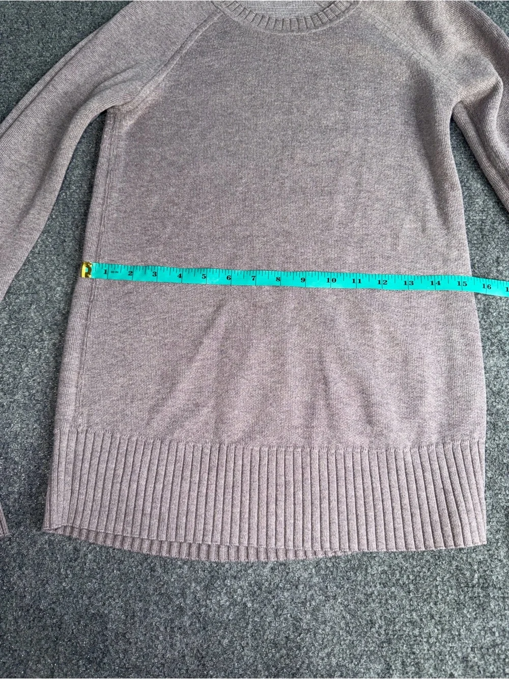 lululemon athletica Lightweight Dusty Rose Crewneck Sweater